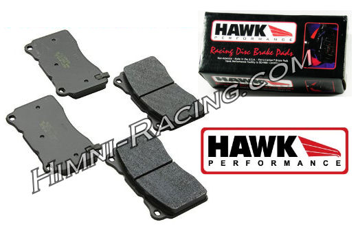 Hawk HP Plus Brake Pads Front 4 Piston 86-91 Mazda FC RX7 - Click Image to Close
